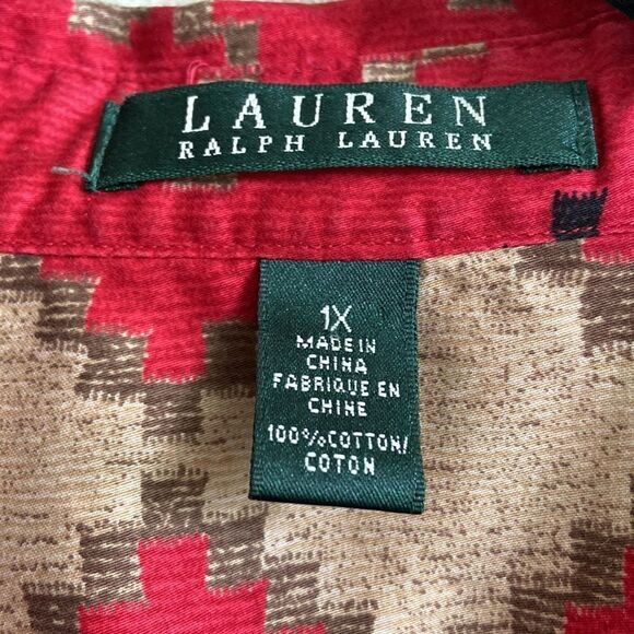 Ralph Lauren bottom down shirt 100% cotton 1xl Impeccable - Picture 2 of 6